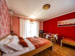 Апартаменты Apartments Stella del Mare Рисан Апартаменты-студио с террасой и видом на море-8